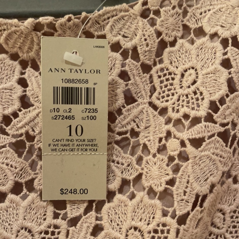 NWT Ann Taylor Lace Dress - Picture 2 of 5